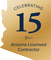 15 Years Badge