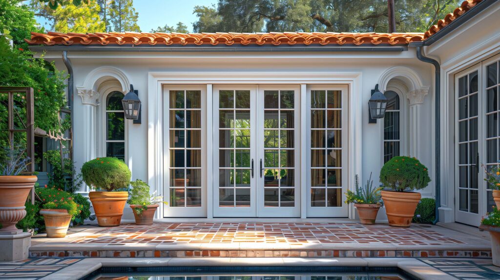 White french doors for arizona homes
